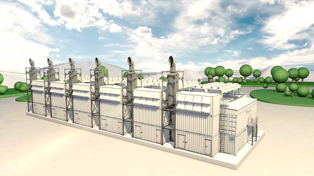 MWM Modular Power Plant