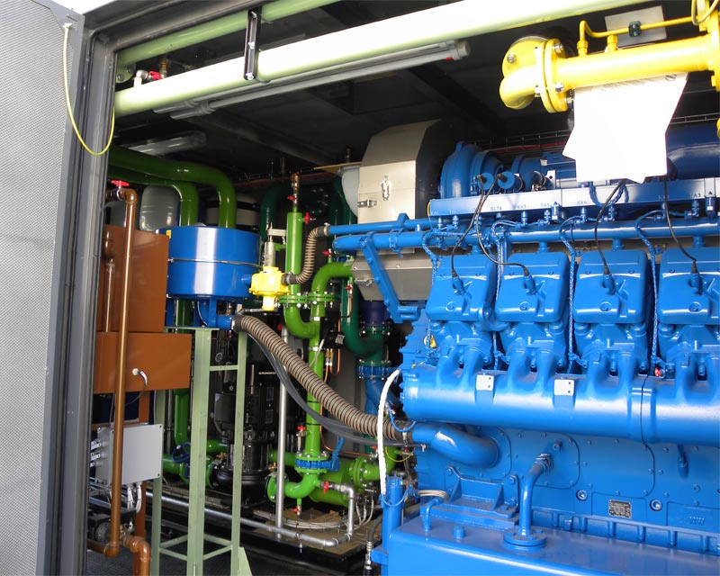 Containerized MWM gas engine TCG 2020