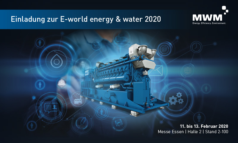 MWM Einladung E-world energy & water