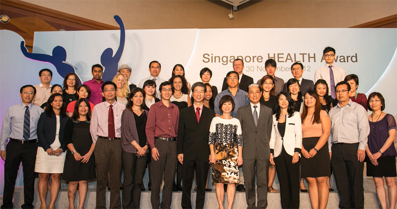 Singapore Health Award presentation ceremony