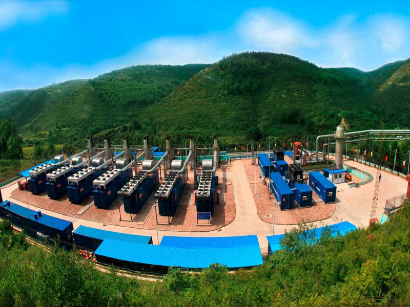 MWM Gasmotorenanlage Coal Mine Xishan