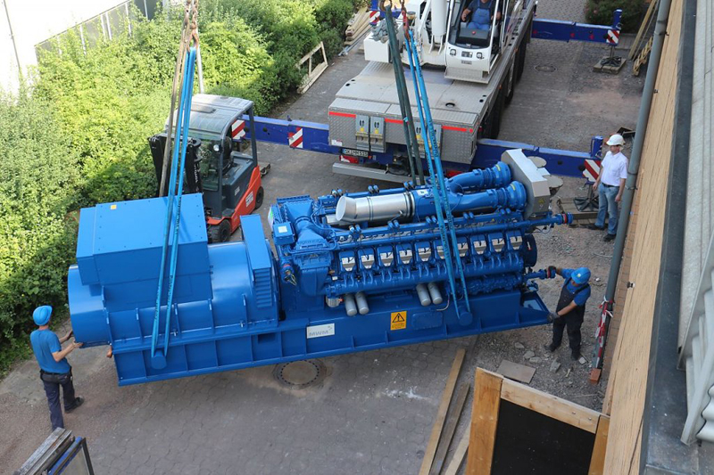 Four MWM gas engines in CHP plant in Nordhausen Four MWM gas engines in CHP plant in Nordhausen