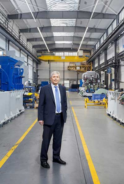 Willy Schumacher, CEO of Caterpillar Energy Solutions GmbH