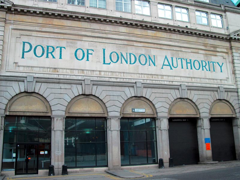 Port of London Authority, Standort des Citigen Projekts (Copyright Morgaine, weitere Copyright-Informationen s.u.)