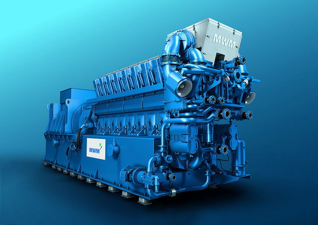MWM TCG 2032 V16 gas engine
