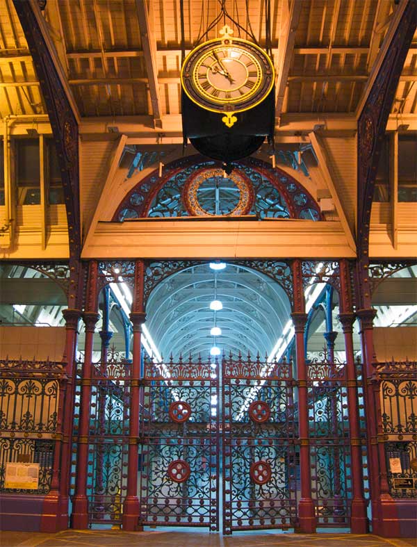 Der historische Smithfield Market in London, der von dem Projekt profitieren wird (Copyright Steve Parker, weitere Copyr