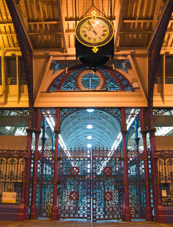 The historic Smithfield Market in London