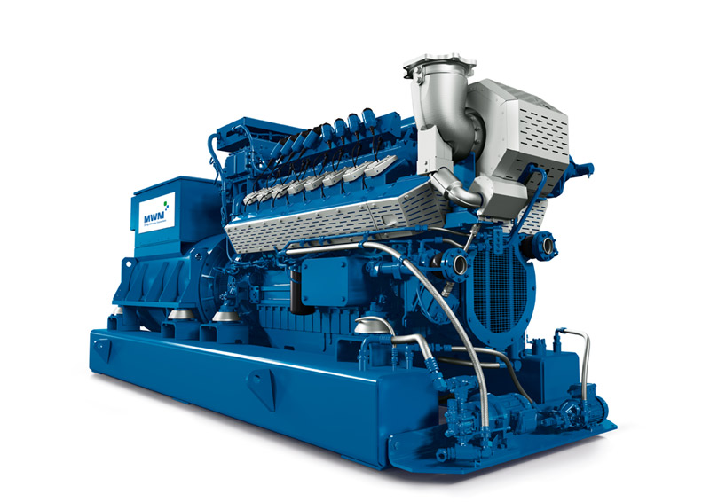 Neu entwickelter Gasmotor TCG 3016 – Effizienz wird digital