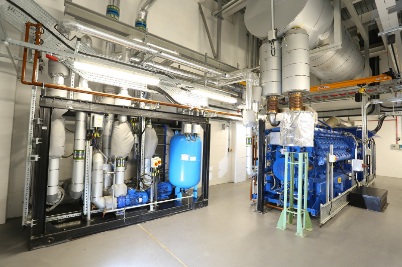 MWM TCG 2020 V20 Gas Engine in the Gateshead Energy Company