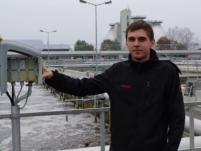Manuel Ritter, Germany's youngest waste water plant manager