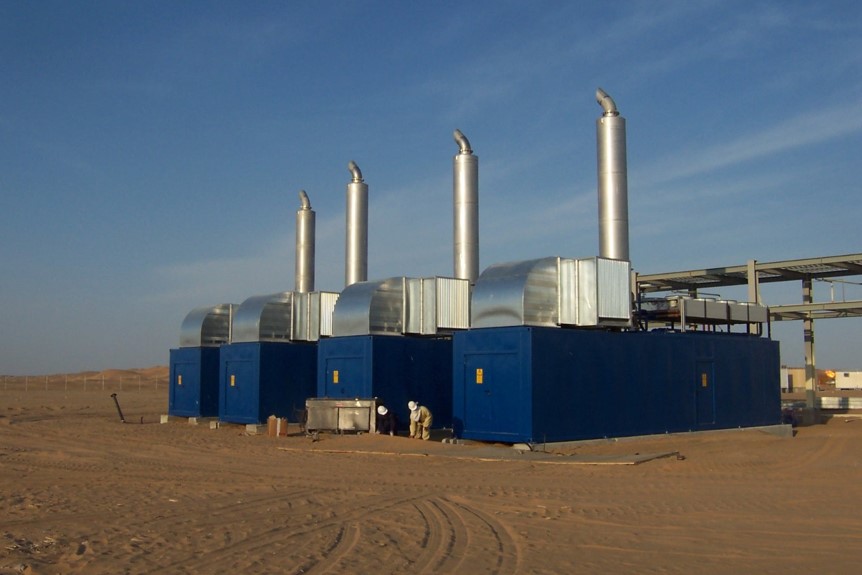 MWM Gasmotoren OXI Tankstelle, Jemen