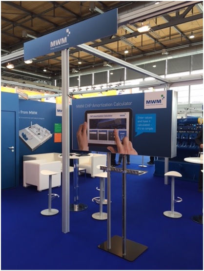 MWM Presents Highly Efficient Container CHP Plant at E-world in Essen
