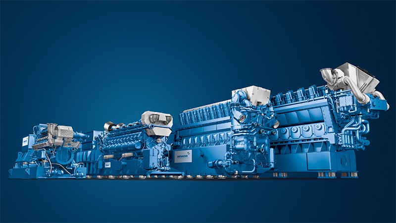 MWM gas engines. Efficiency across the board. MWM gas engines for cogeneration plants (CHP plants).