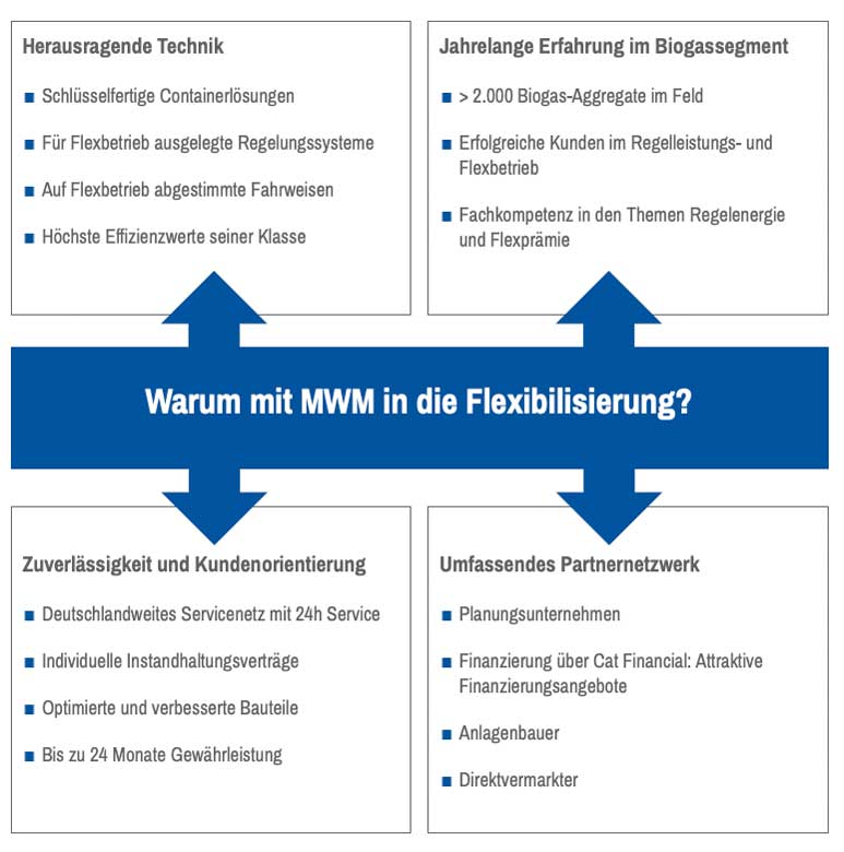 Mit MWM flexibel in die Biogaszukunft