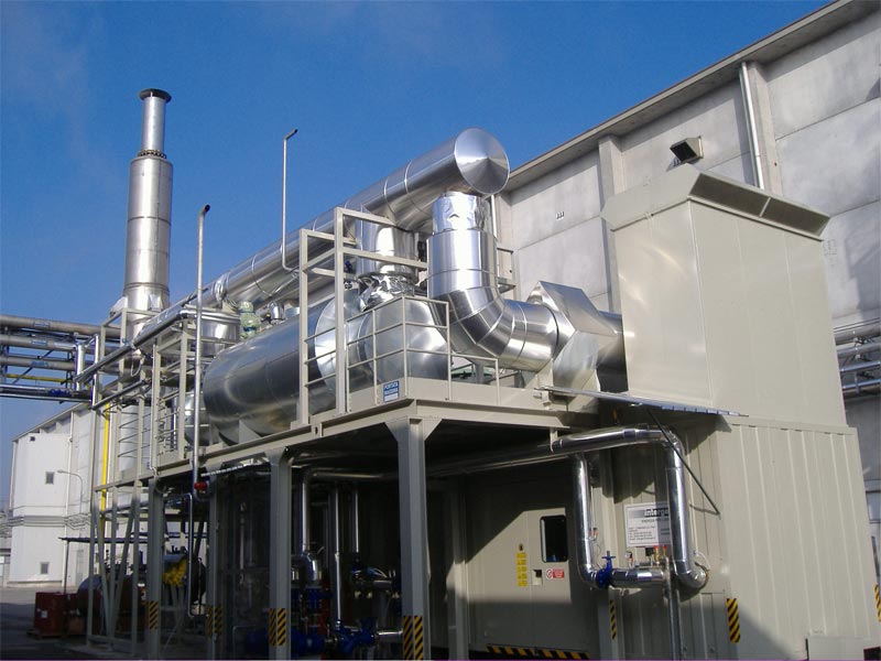 Galbani's cogeneration plant at the Melzo site