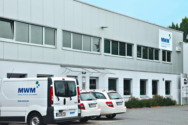 Rund 50 Mitarbeiter des MWM Service-Center Berlin und des angeschlossenen Servicestützpunkt Hamburg betreuen über 500 BHKW-Anlagen im Norden und der Mitte Deutschlands.