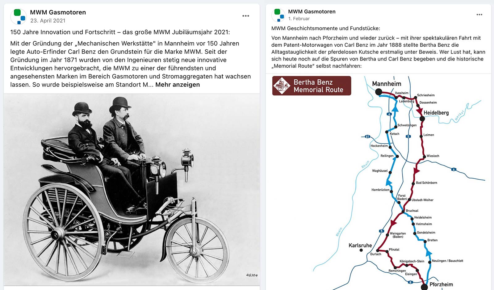 Historische Momente und bedeutende Personen hinter der Marke MWM