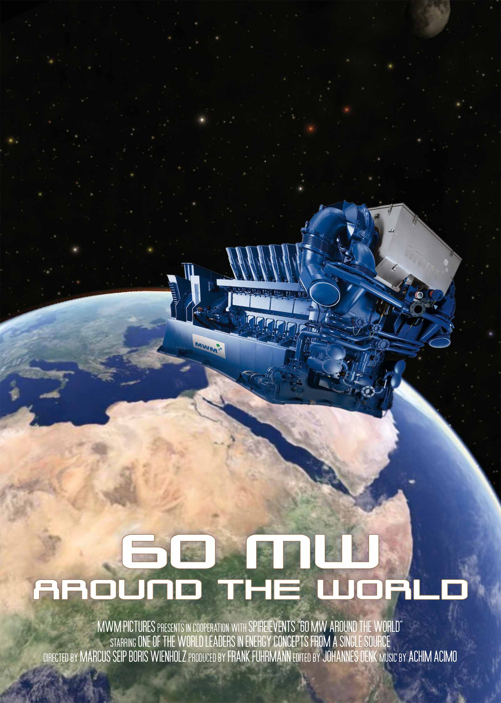 60 MWM Around the World Filmposter