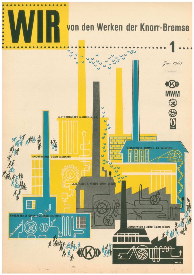 Wir von den Werken der Knorr-Bremse 001 Juni 1953