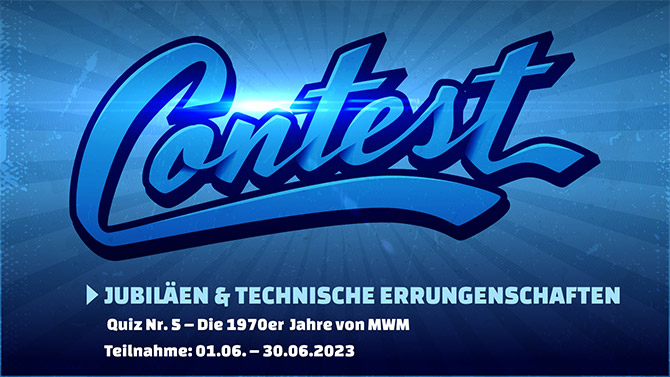 MWM Quizteil 5 – Die 70er Jahre: Jubiläen und technische Errungenschaften