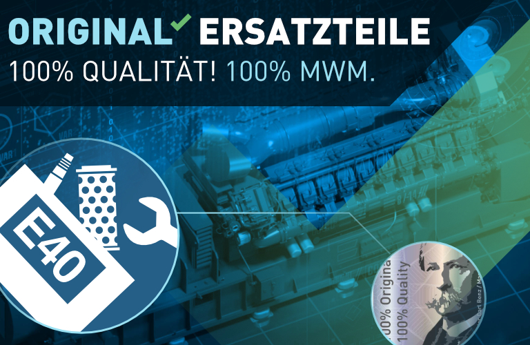 MWM Original Ersatzteil Wartungspaket E40/E40+