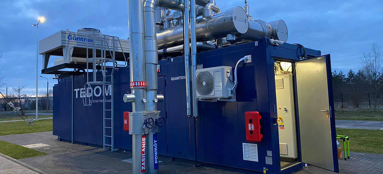 Modernization of a municipal boiler house in Poland: MWM TCG 3016 gas engine reduces carbon emissions by more than 6,000 t/year