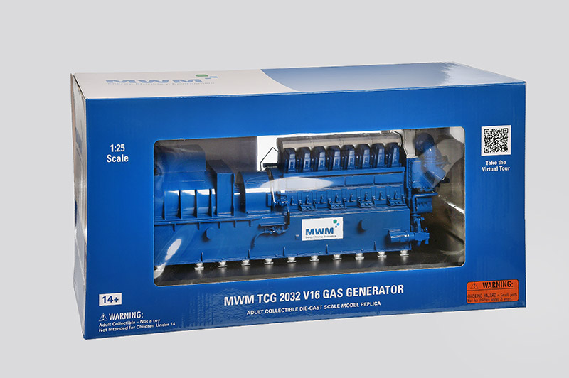Maqueta del TCG 2032 V16 La maqueta de coleccionista del MWM TCG 2032 V16 es un regalo perfecto para todos los aficionados a motores y personas interesadas en la marca.
